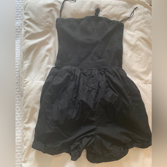 Nation Black Mini Dress/Romper - Picture 3 of 4